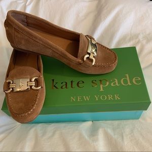 Kate Spade suede moccasins